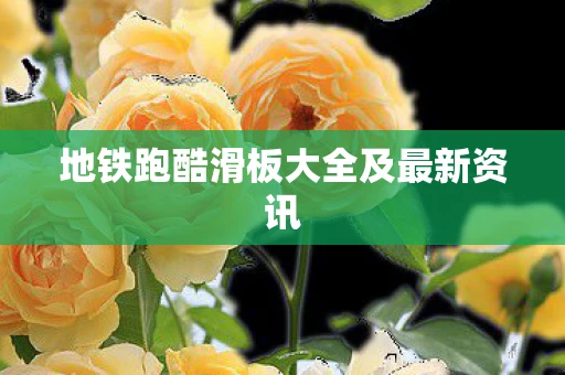 地铁跑酷滑板大全及最新资讯