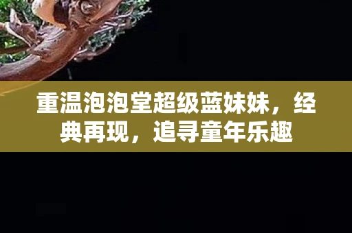 重温泡泡堂超级蓝妹妹，经典再现，追寻童年乐趣