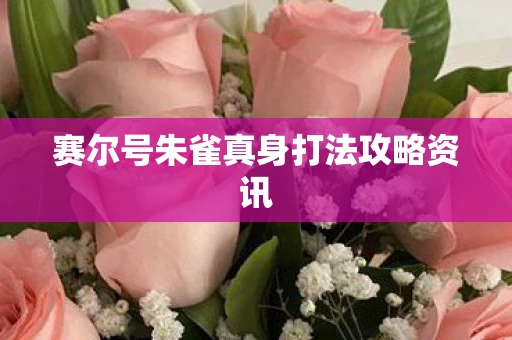 赛尔号朱雀真身打法攻略资讯