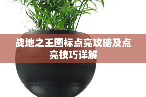 战地之王图标点亮攻略及点亮技巧详解图片