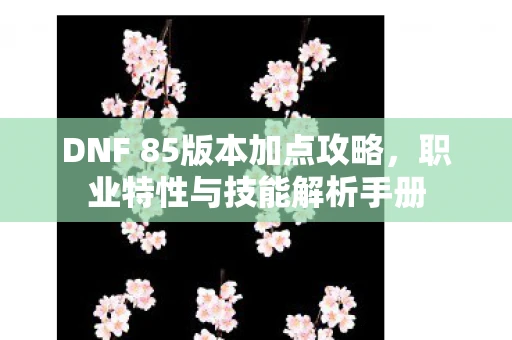DNF 85版本加点攻略，职业特性与技能解析手册