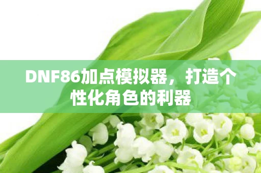 DNF86加点模拟器图片