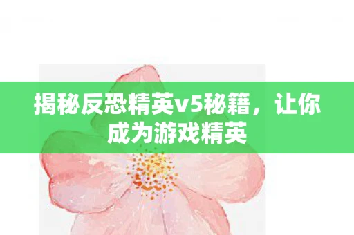 揭秘反恐精英v5秘籍，让你成为游戏精英