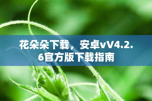 花朵朵下载，安卓vV4.2.6官方版下载指南