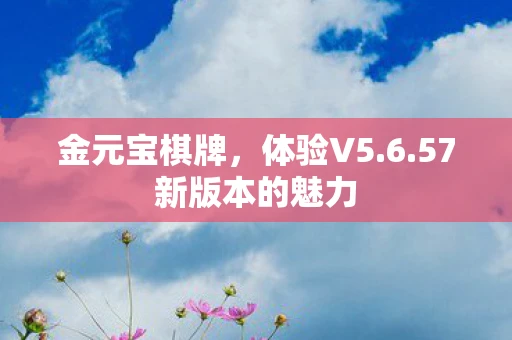 金元宝棋牌，体验V5.6.57新版本的魅力
