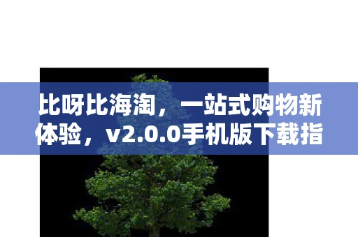 比呀比海淘，一站式购物新体验，v2.0.0手机版下载指南
