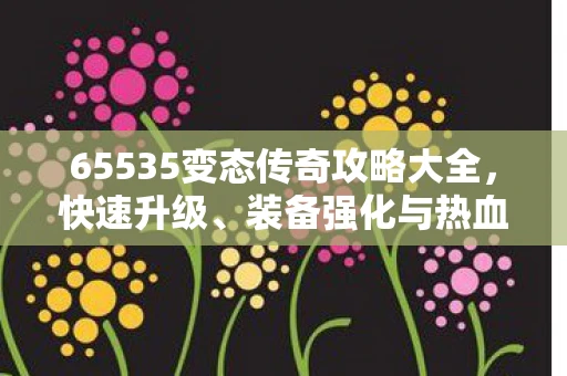 65535变态传奇攻略大全，快速升级、装备强化与热血PK全面解析