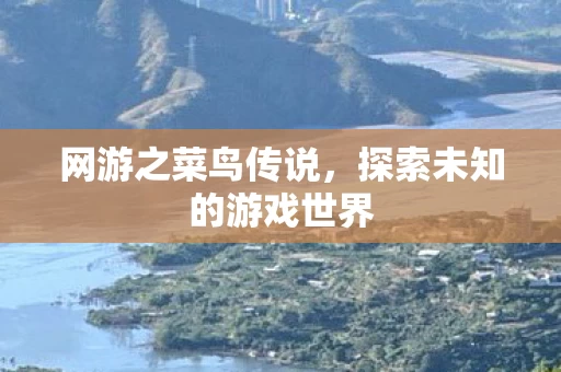 探索未知的游戏世界图片