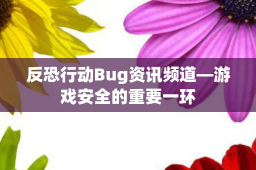 反恐行动Bug资讯频道—游戏安全的重要一环