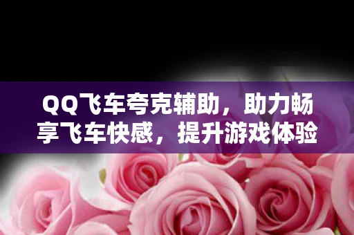 QQ飞车夸克辅助，助力畅享飞车快感，提升游戏体验