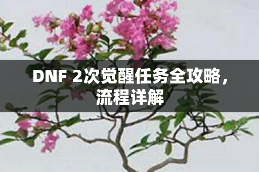 DNF 2次觉醒任务全攻略，流程详解
