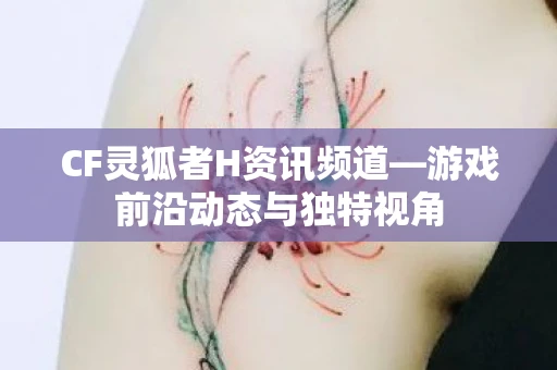 CF灵狐者H资讯频道—游戏前沿动态与独特视角
