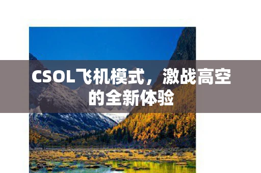 CSOL飞机模式，激战高空的全新体验