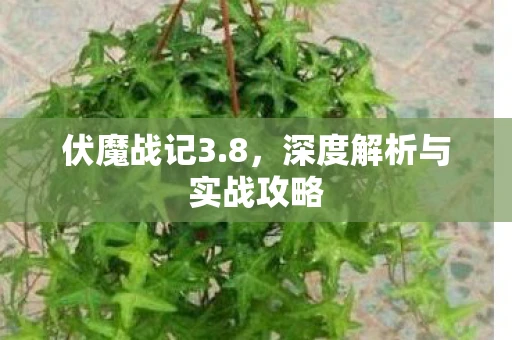 伏魔战记3.8，深度解析与实战攻略