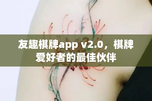 友趣棋牌app v2.0，棋牌爱好者的最佳伙伴