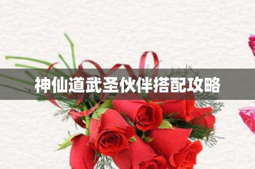 神仙道武圣伙伴搭配攻略