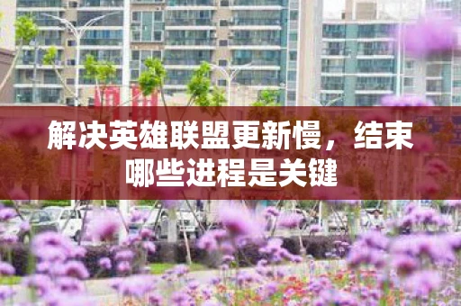 解决英雄联盟更新慢，结束哪些进程是关键