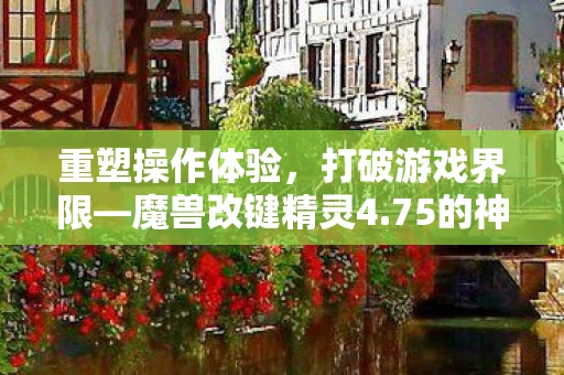 重塑操作体验，打破游戏界限—魔兽改键精灵4.75的神奇之旅