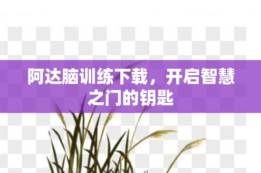 开启智慧之门的钥匙图片