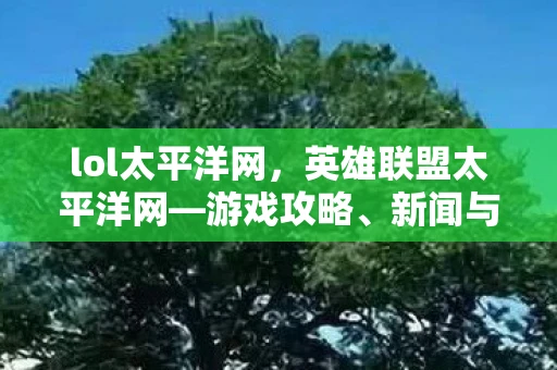 lol太平洋网，英雄联盟太平洋网—游戏攻略、新闻与玩家的聚集地