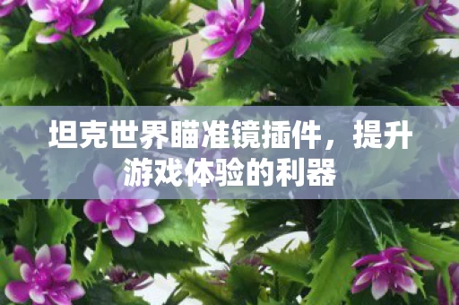 坦克世界瞄准镜插件图片