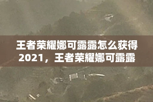 王者荣耀娜可露露怎么获得2021，王者荣耀娜可露露怎么得？详细解读获取方法与技巧