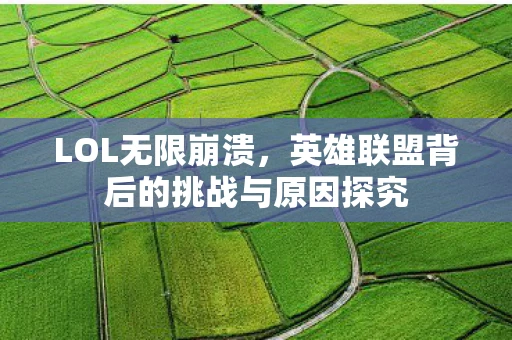 LOL无限崩溃，英雄联盟背后的挑战与原因探究