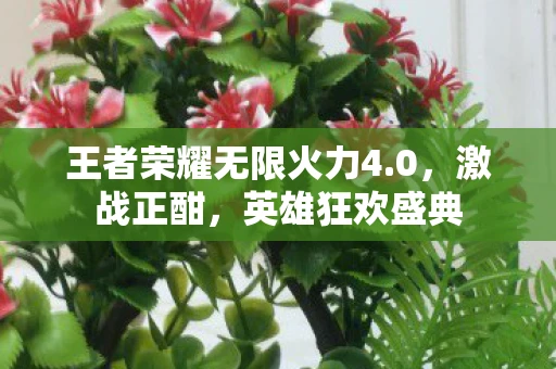 王者荣耀无限火力4.0，激战正酣，英雄狂欢盛典