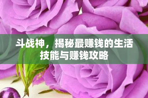 斗战神，揭秘最赚钱的生活技能与赚钱攻略
