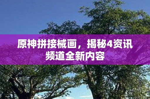 原神拼接械画，揭秘4资讯频道全新内容