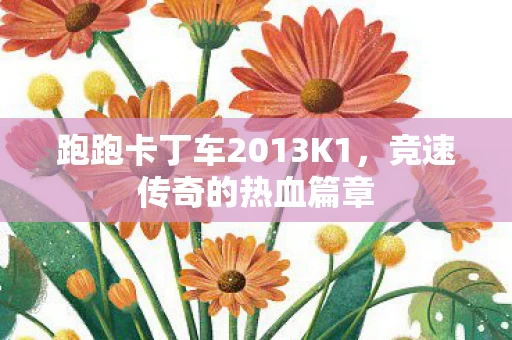跑跑卡丁车2013K1图片