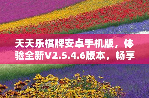 天天乐棋牌安卓手机版，体验全新V2.5.4.6版本，畅享棋牌乐趣