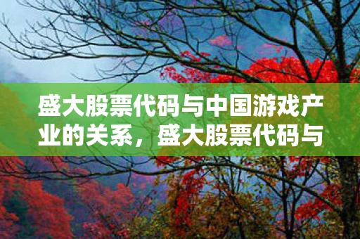 盛大股票代码与中国游戏产业的关系，盛大股票代码与中国游戏产业的关系分析