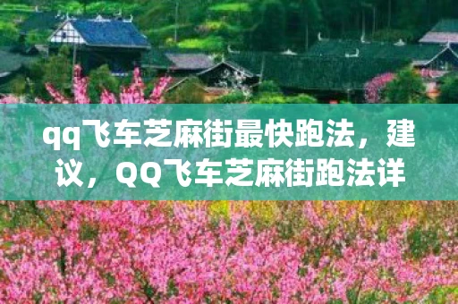 qq飞车芝麻街最快跑法,建议,QQ飞车芝麻街跑法详解,掌握技巧,轻松夺冠! qq飞车芝麻街最快跑法,建议,QQ飞车芝麻街跑法详解,掌握技巧,轻松夺冠!