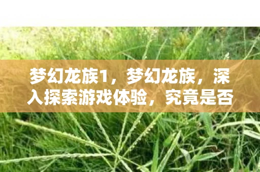 梦幻龙族1，梦幻龙族，深入探索游戏体验，究竟是否好玩？