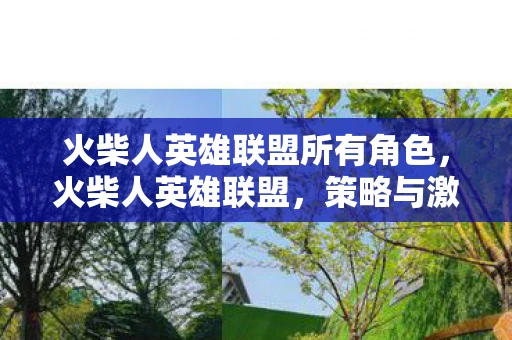 火柴人英雄联盟所有角色，火柴人英雄联盟，策略与激情的碰撞