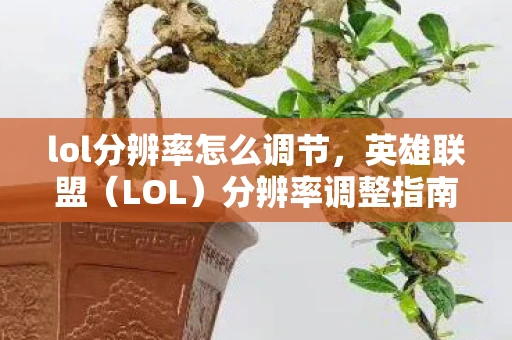 lol分辨率怎么调节,英雄联盟(LOL)分辨率调整指南 lol分辨率怎么调节,英雄联盟(LOL)分辨率调整指南