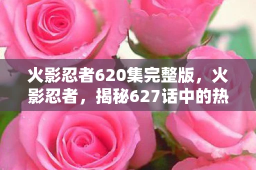 火影忍者620集完整版，火影忍者，揭秘627话中的热血与荣耀