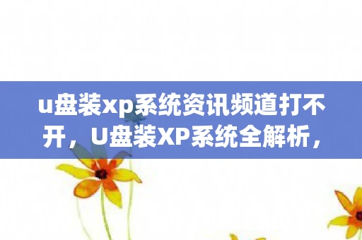 u盘装xp系统资讯频道打不开，U盘装XP系统全解析，轻松上手，告别繁琐