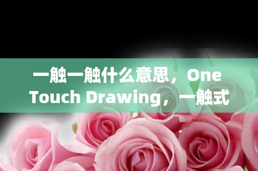 一触一触什么意思，One Touch Drawing，一触式绘图的革命性变革