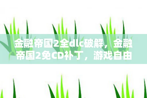 金融帝国2全dlc破解，金融帝国2免CD补丁，游戏自由度的提升