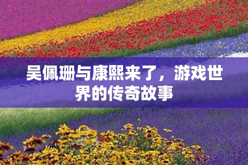 游戏世界的传奇故事图片