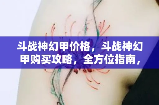 斗战神幻甲价格，斗战神幻甲购买攻略，全方位指南，让你轻松拥有独特外观！