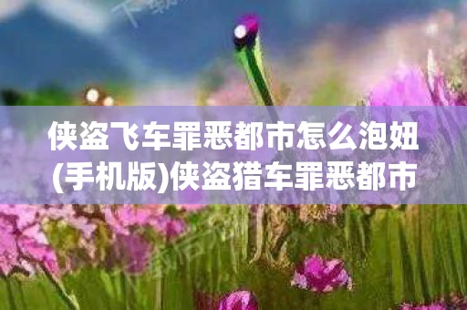 侠盗飞车罪恶都市怎么泡妞(手机版)侠盗猎车罪恶都市之泡妞攻略秘籍