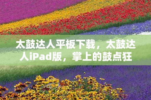 太鼓达人平板下载,太鼓达人iPad版,掌上的鼓点狂欢 太鼓达人平板下载,太鼓达人iPad版,掌上的鼓点狂欢