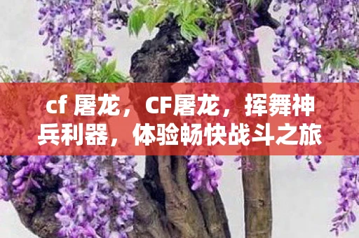 cf 屠龙,CF屠龙,挥舞神兵利器,体验畅快战斗之旅 cf 屠龙,CF屠龙,挥舞神兵利器,体验畅快战斗之旅
