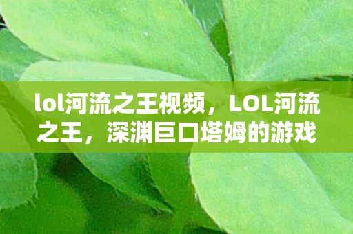 lol河流之王视频,LOL河流之王,深渊巨口塔姆的游戏魅力与攻略 lol河流之王视频,LOL河流之王,深渊巨口塔姆的游戏魅力与攻略