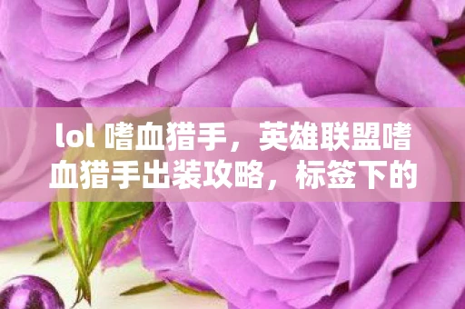 lol 嗜血猎手，英雄联盟嗜血猎手出装攻略，标签下的必备知识与技巧