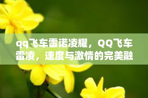 qq飞车雷诺凌耀，QQ飞车雷凌，速度与激情的完美融合