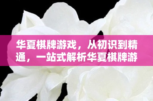 华夏棋牌游戏，从初识到精通，一站式解析华夏棋牌游戏v4.5.5 APP